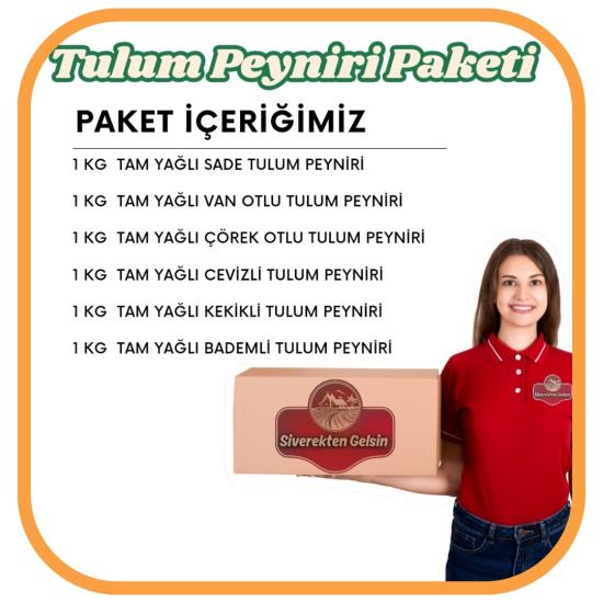 Avantajlı Tulum Peyniri Paketi 6 Kg